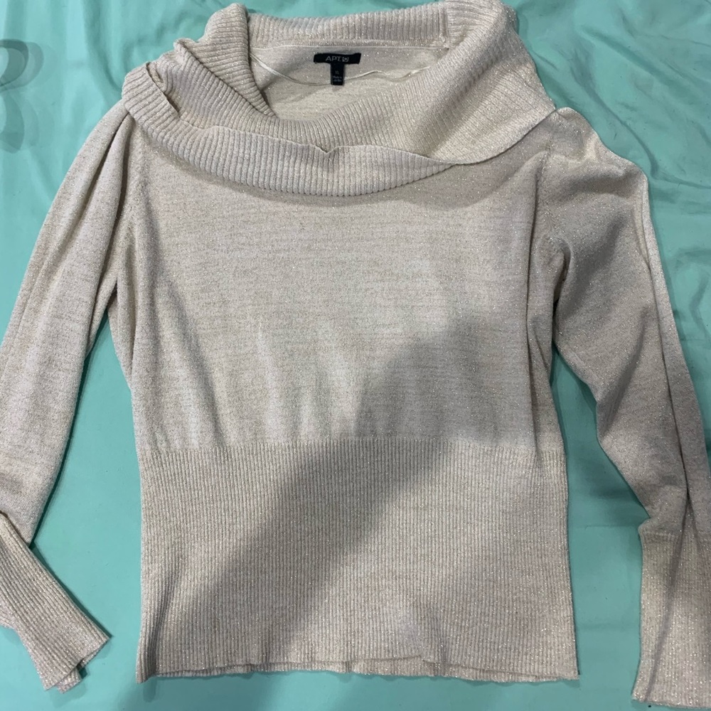 Gold sweater